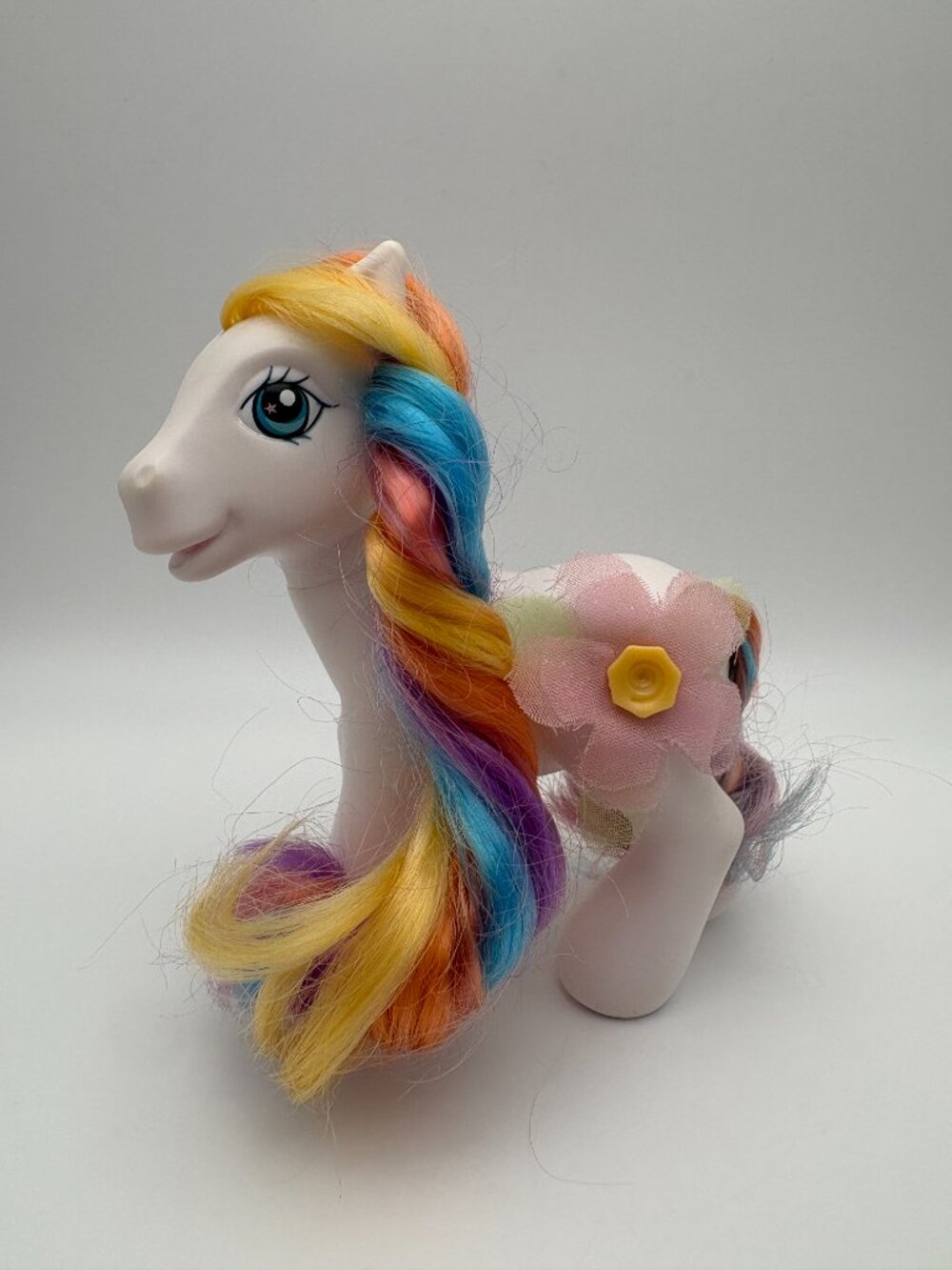 My Little Pony (MLP) Daffidazey G3 3D Flower Rainbow 2005 Earth Pony(MLP:LOT1-1)